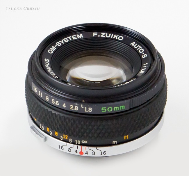 The Olympus OM-System Zuiko Auto-S 50 mm f/ 1.8 Lens. Specs. MTF
