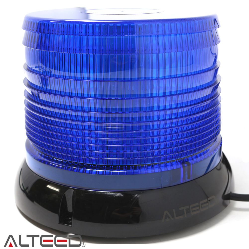 ALTEED / LED回転灯/12種発光/LED60発搭載円筒型/フラッシュライト