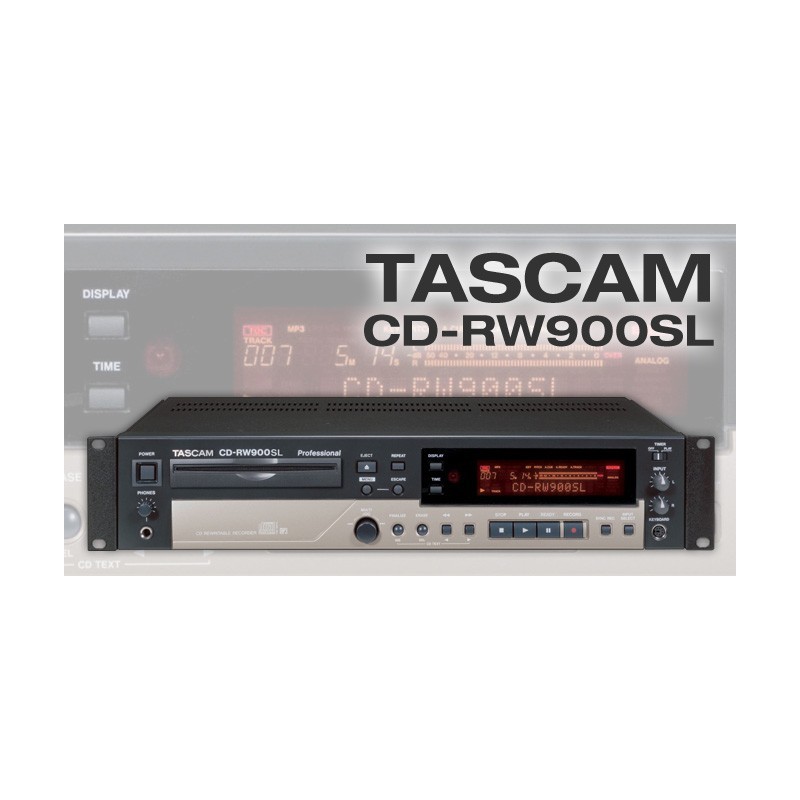 TASCAM CD-RW900SL professional 美品】TASCAM CDレコーダー CD