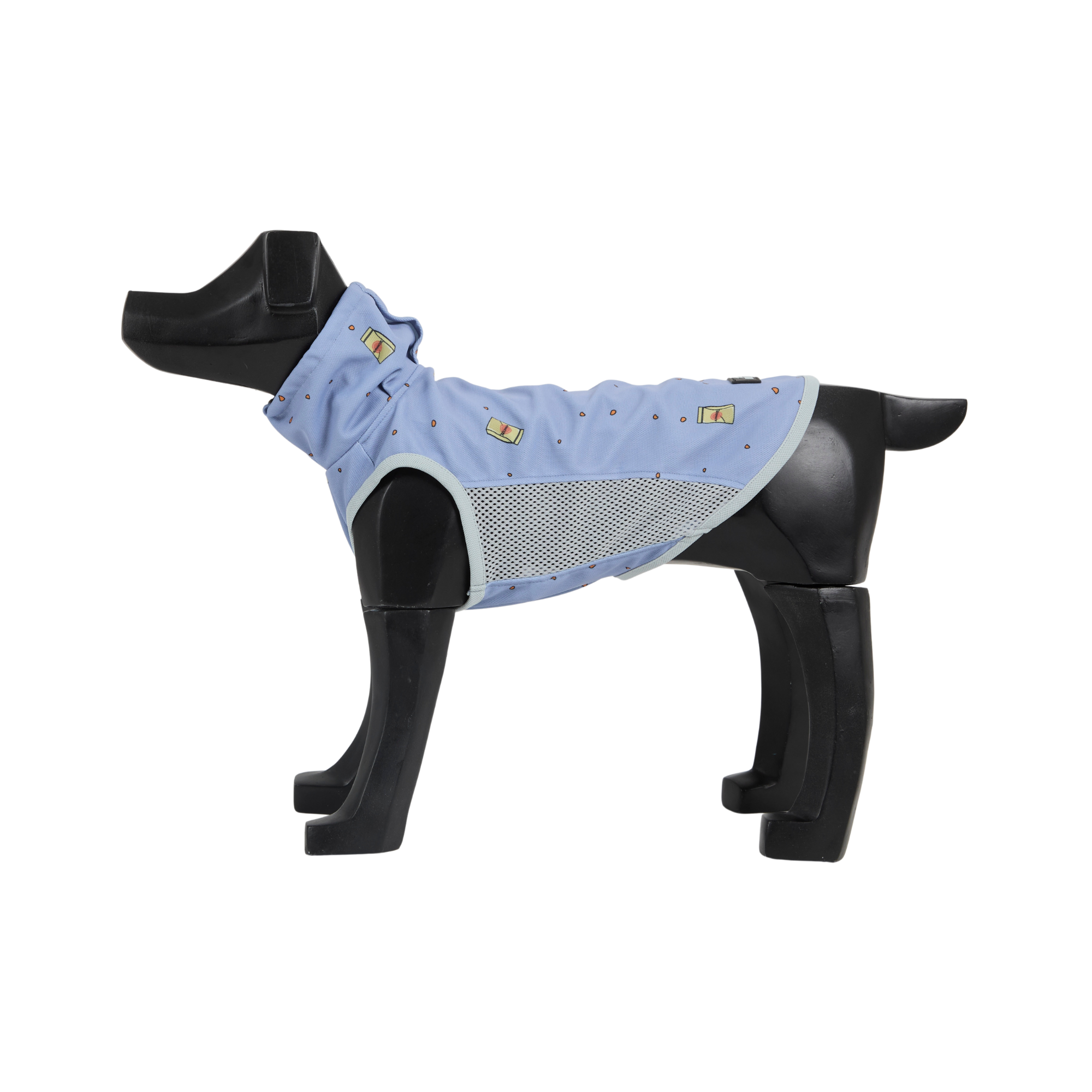 Lサイズ アルファアイコン サマークーリングネック マーブル SUMMER