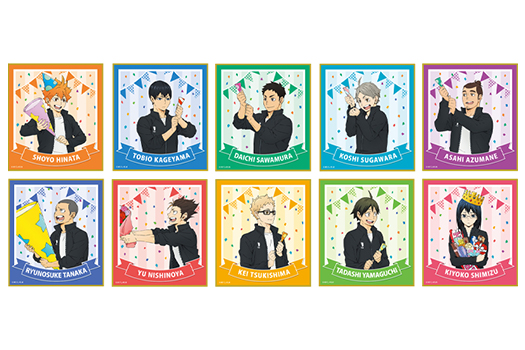 ハイキュー!! 東急ハンズ限定 描き下ろしイラスト 缶バッジ 清水潔子