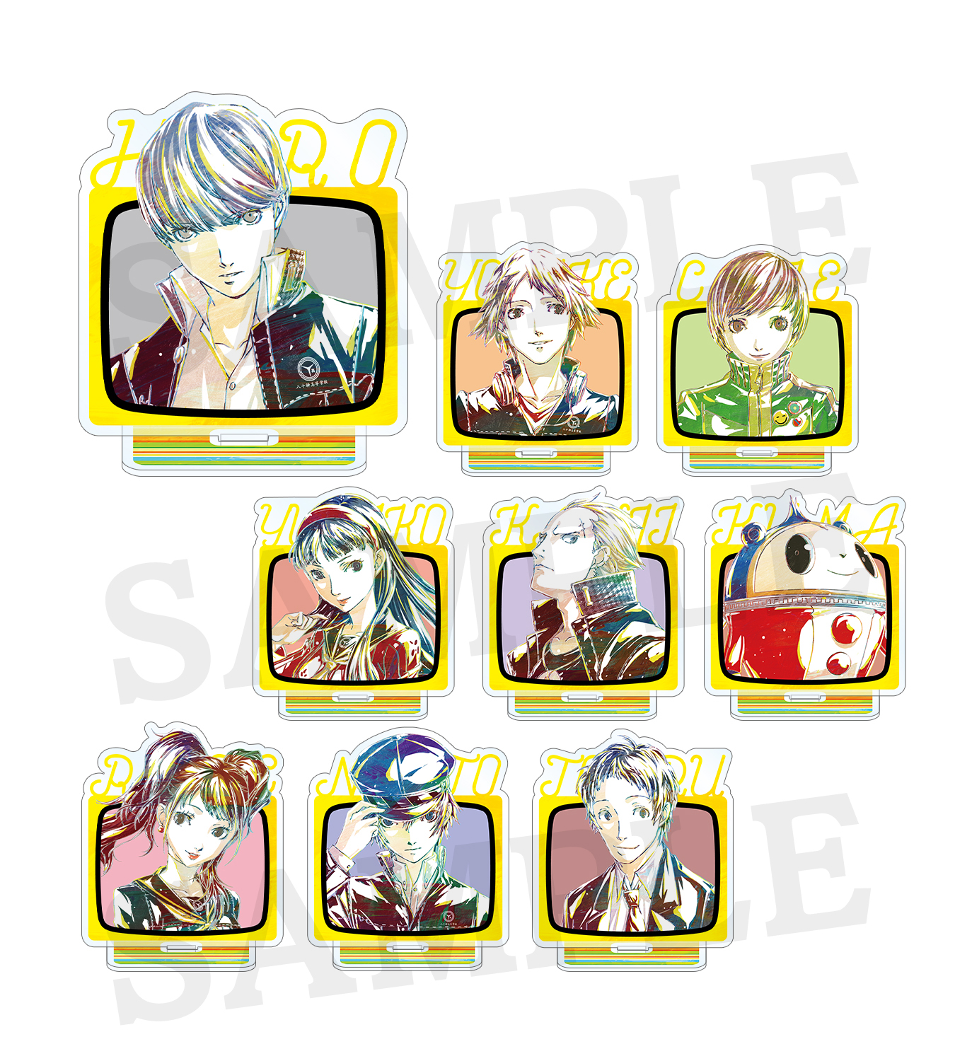 ペルソナ5 トレーディング Ani-Art アクリルスタンド 全9種 ペルソナ5