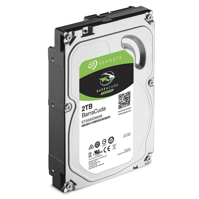 Seagate Barracuda 2TB Surveillance Hard Drive - SATA 6Gb/s 64MB