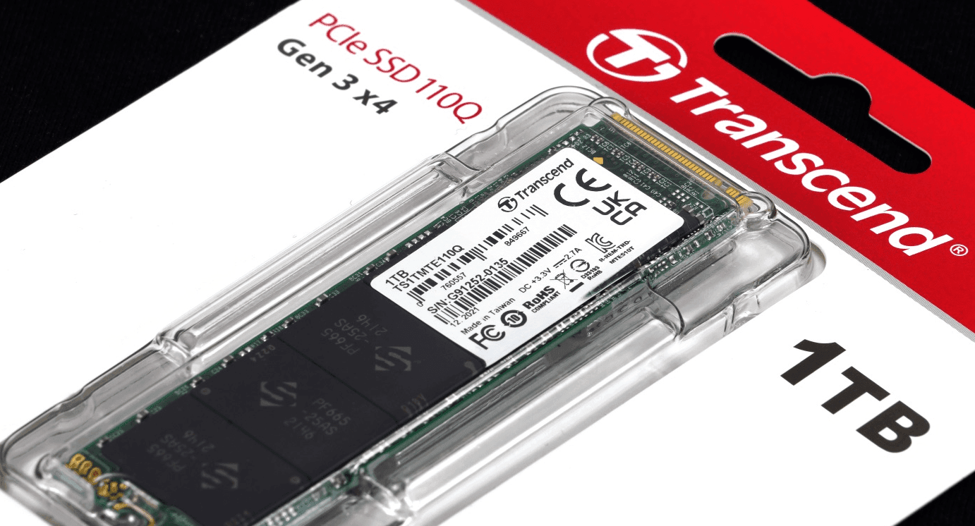 Transcend PCIe SSD 110Q 1TBPCIe SSD 110S & 112S | PCIe M.2 SSDs