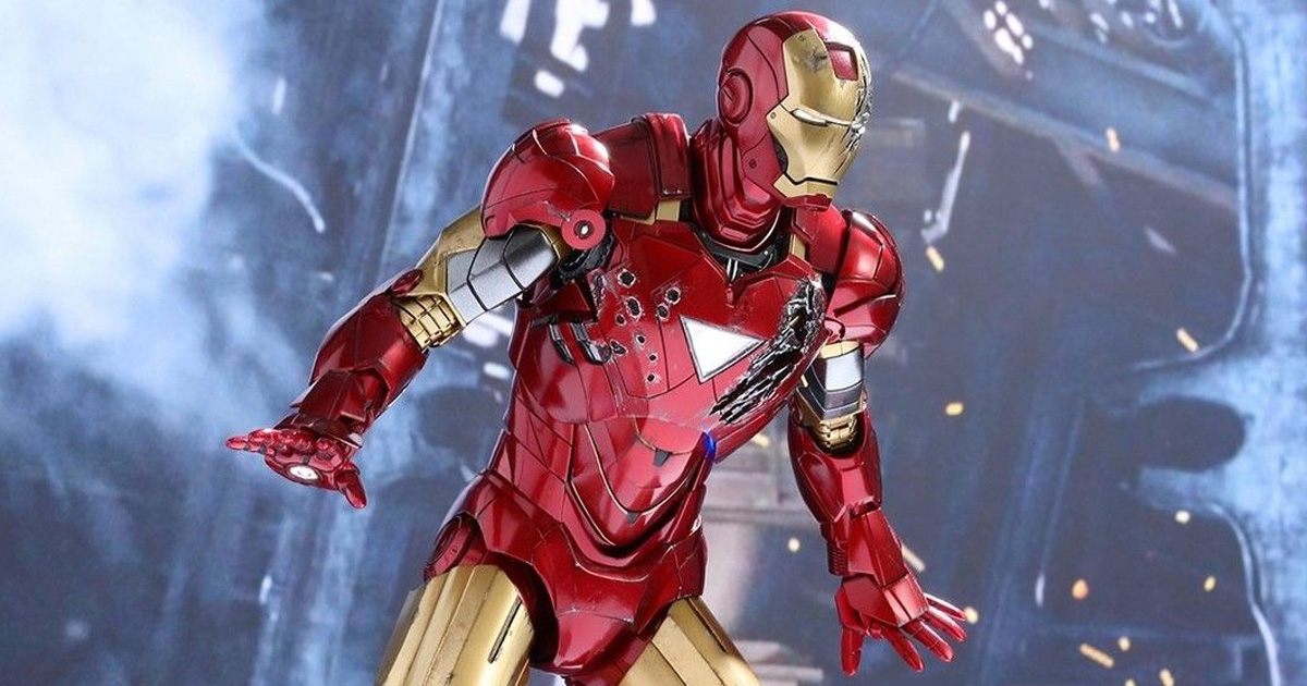 ホットトイズ アイアンマン ディズニー アベンジャーズ 1/6 フィギュア