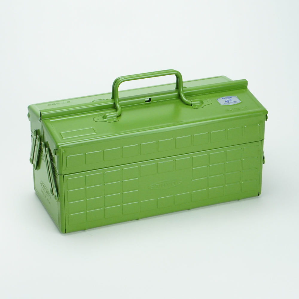 Toyo Steel Toolbox with Cantilever Lid and Upper Storage Trays