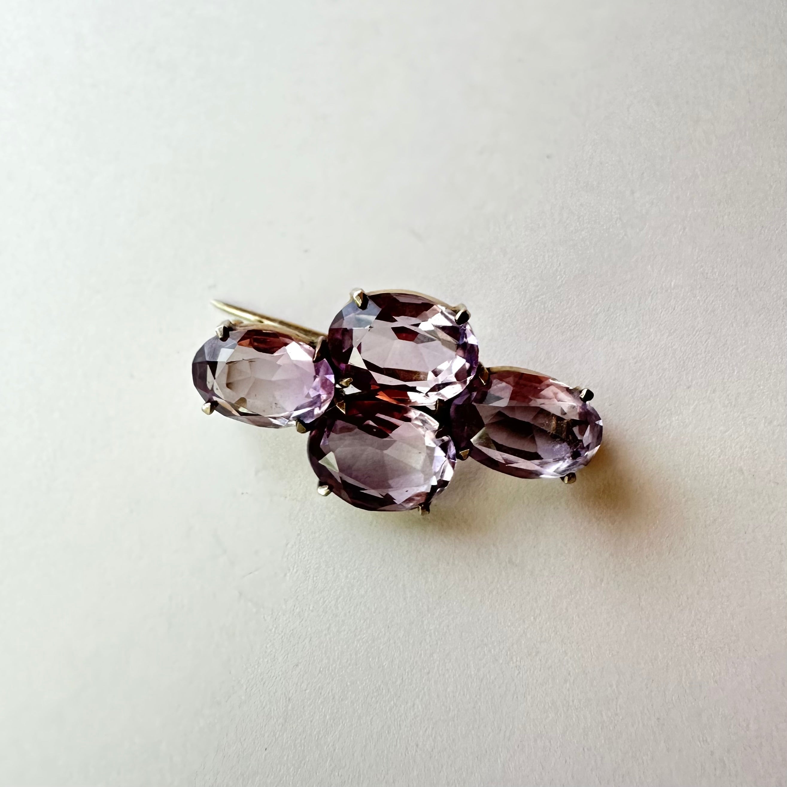 アンティーク アメジスト ブローチ（鑑別書付） – Amelie Antique