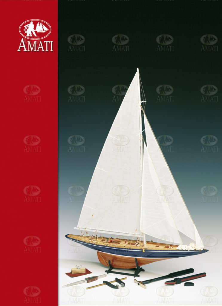 アメリカズカップ1934 エンデバー帆船模型 AMATI