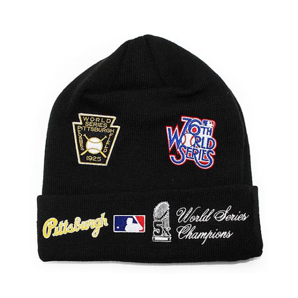 ニューエラ ニットキャップ ビーニー ピッツバーグ パイレーツ MLB