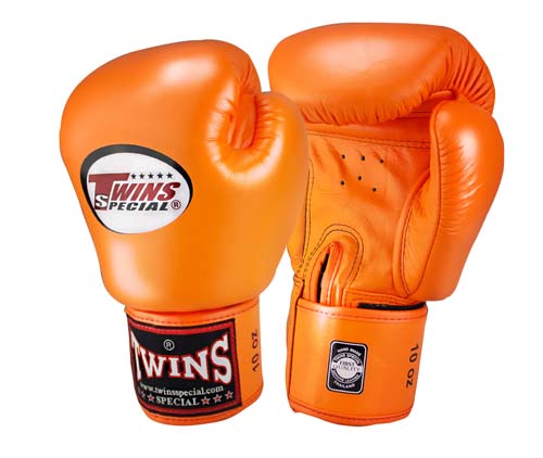 TWINS ボクシンググローブ 8oz オレンジ Twins キック ボクシング