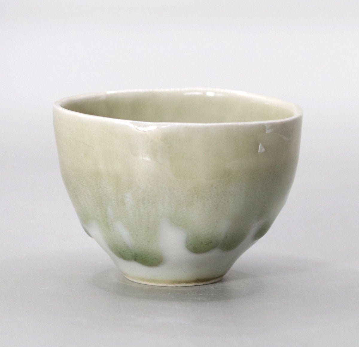 藤平寧 抹茶盌 秘色色 茶道 茶碗 藤平伸 共箱 藤平寧 抹茶盌 秘色色