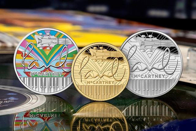 英国王立造幣局 ポール・マッカートニーを称える公式コイン発行 - amass