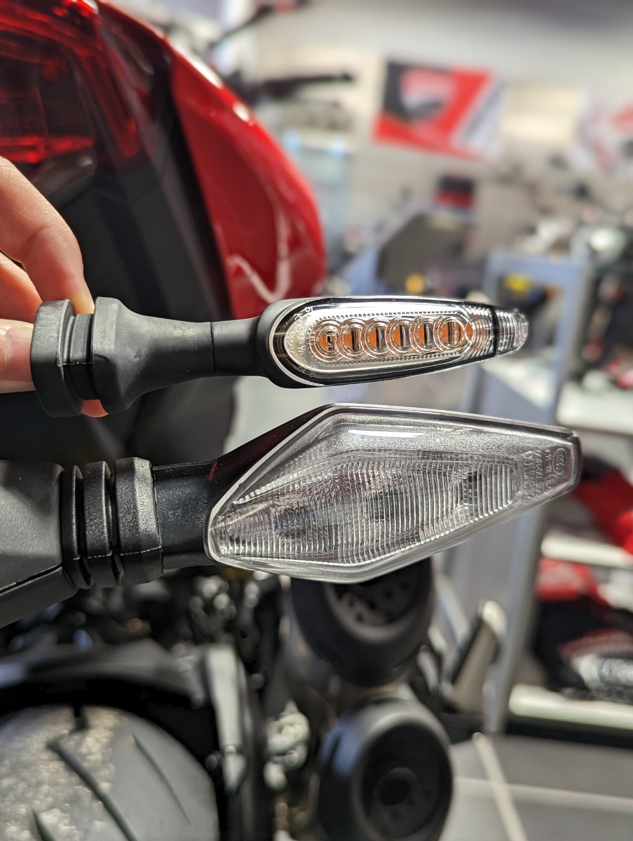 Ducati Monster 937 Sequential LED Rear Turn Signals - AMS Ducati