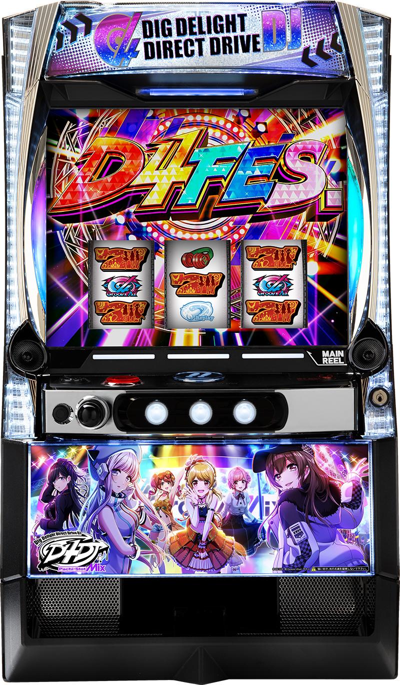 6種類のATを搭載した「D4DJ」がパチスロデビュー｜KYORAKU｜パチンコ