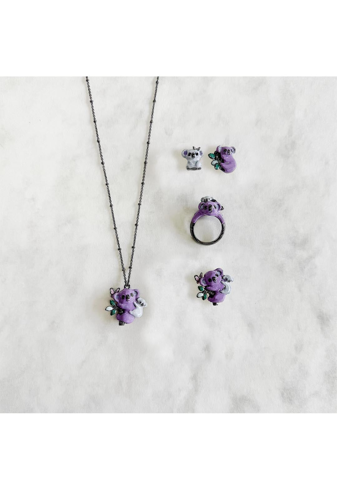 アナ スイ（ANNA SUI） コアラ親子モチーフ ブローチ | バタフライ ギフト