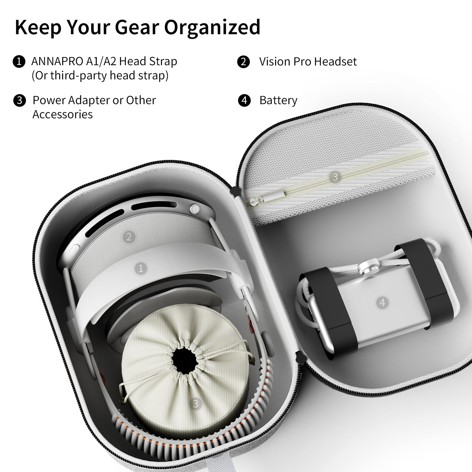 ほぼ未使用】純正 Apple Vision Proトラベルケース ほぼ未使用】純正