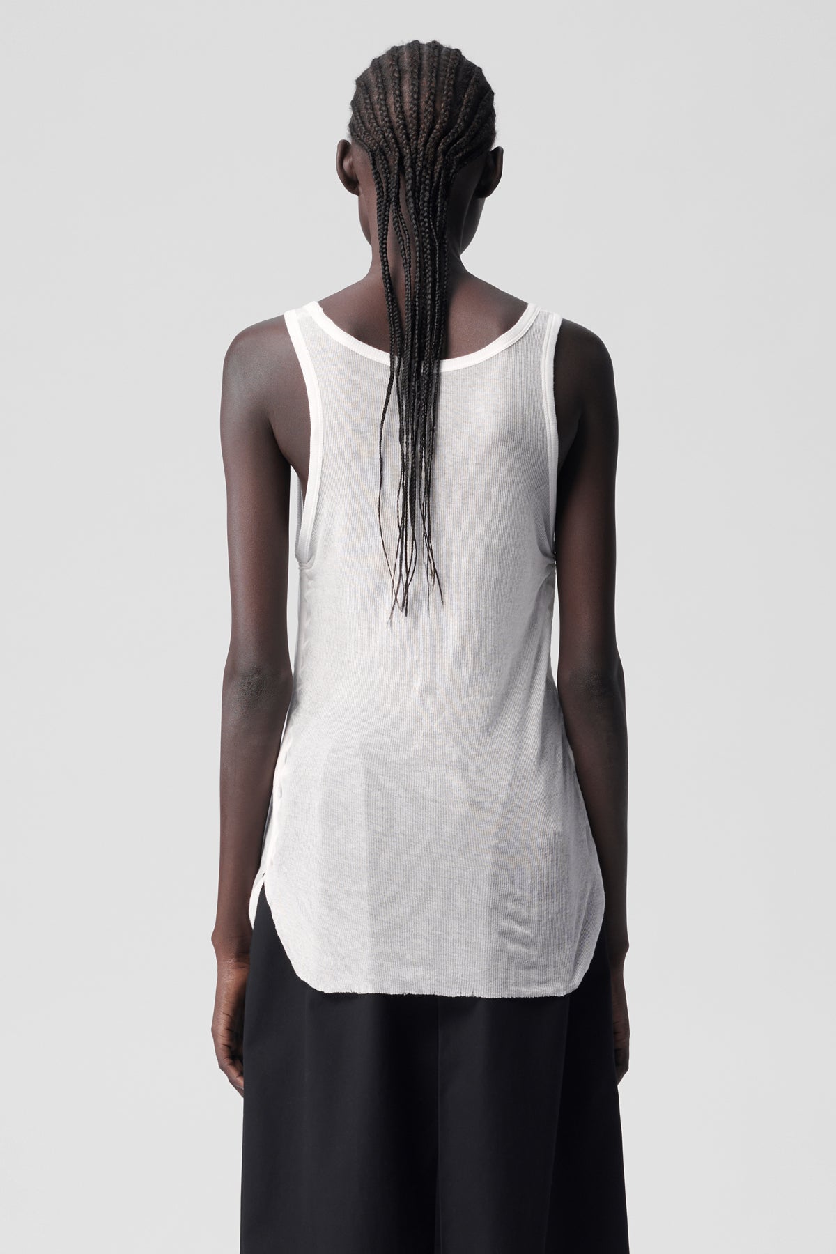 Mara Wrinkled Cropped Tank Top – Ann Demeulemeester
