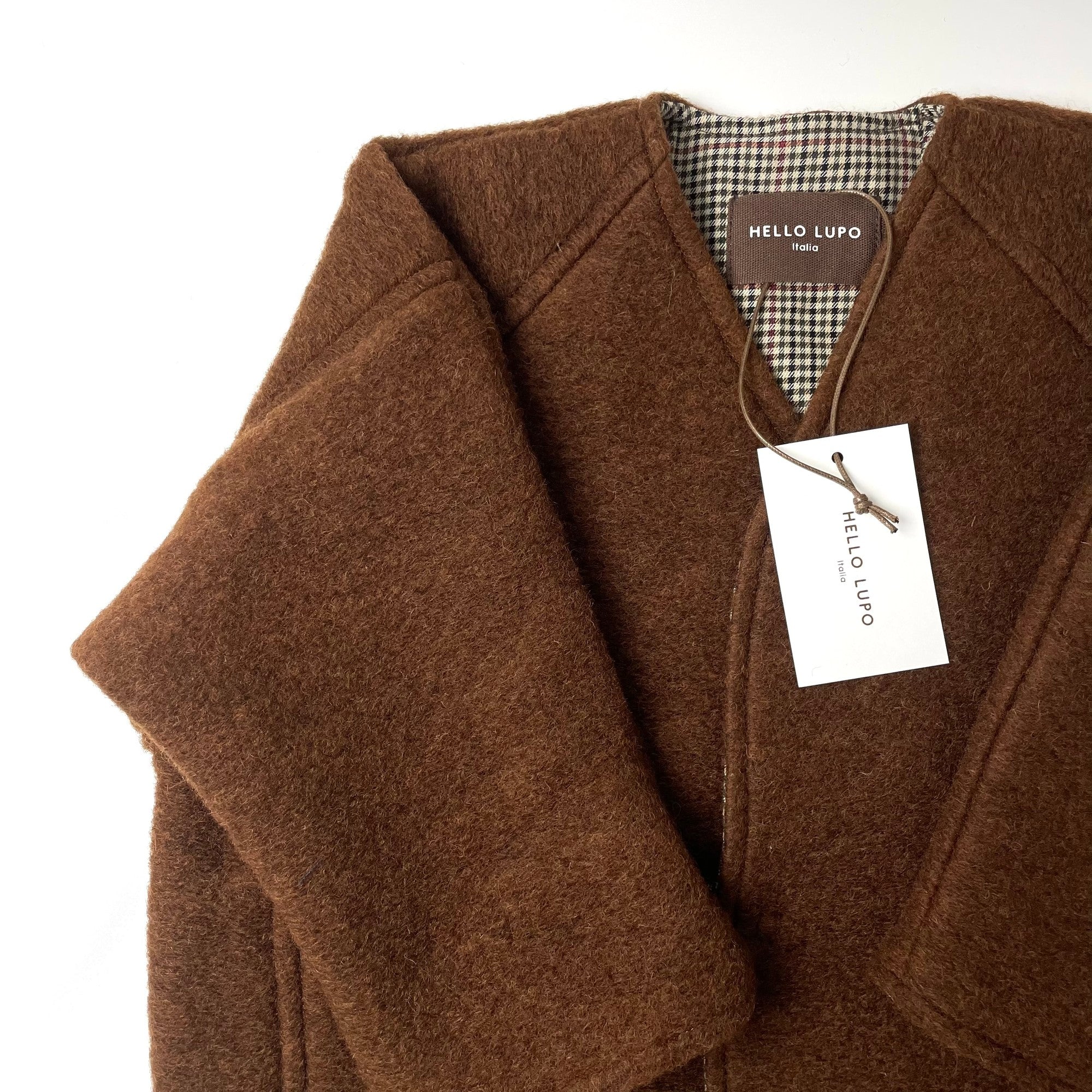 HELLO LUPO Kimono 最も安い Coat brown 4-5y HELLO LUPO Kimono Coat