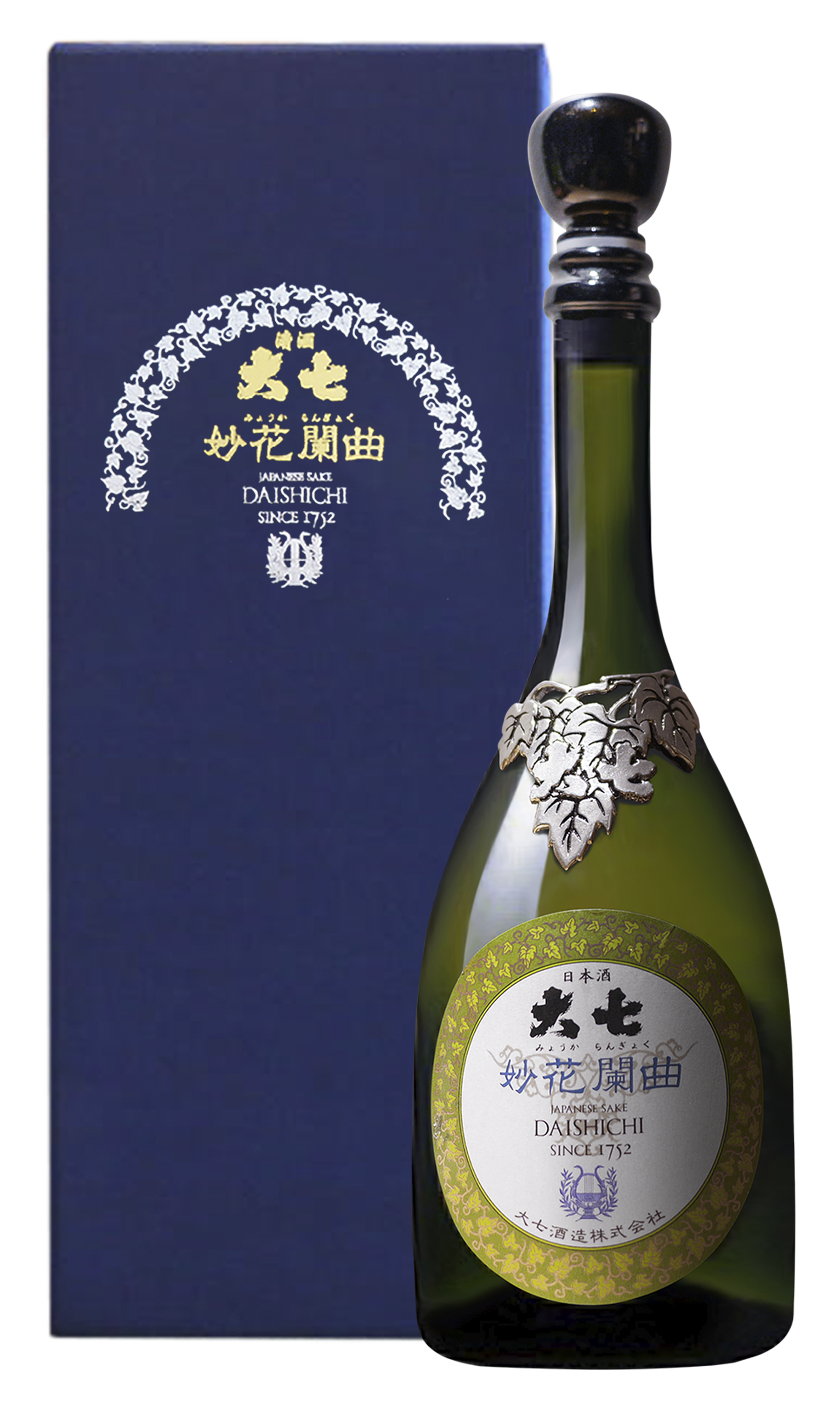 空瓶・空箱] 妙花蘭曲 Ω 720ml 開栓日:25年10月1日 大七酒造妙花闌曲Ω