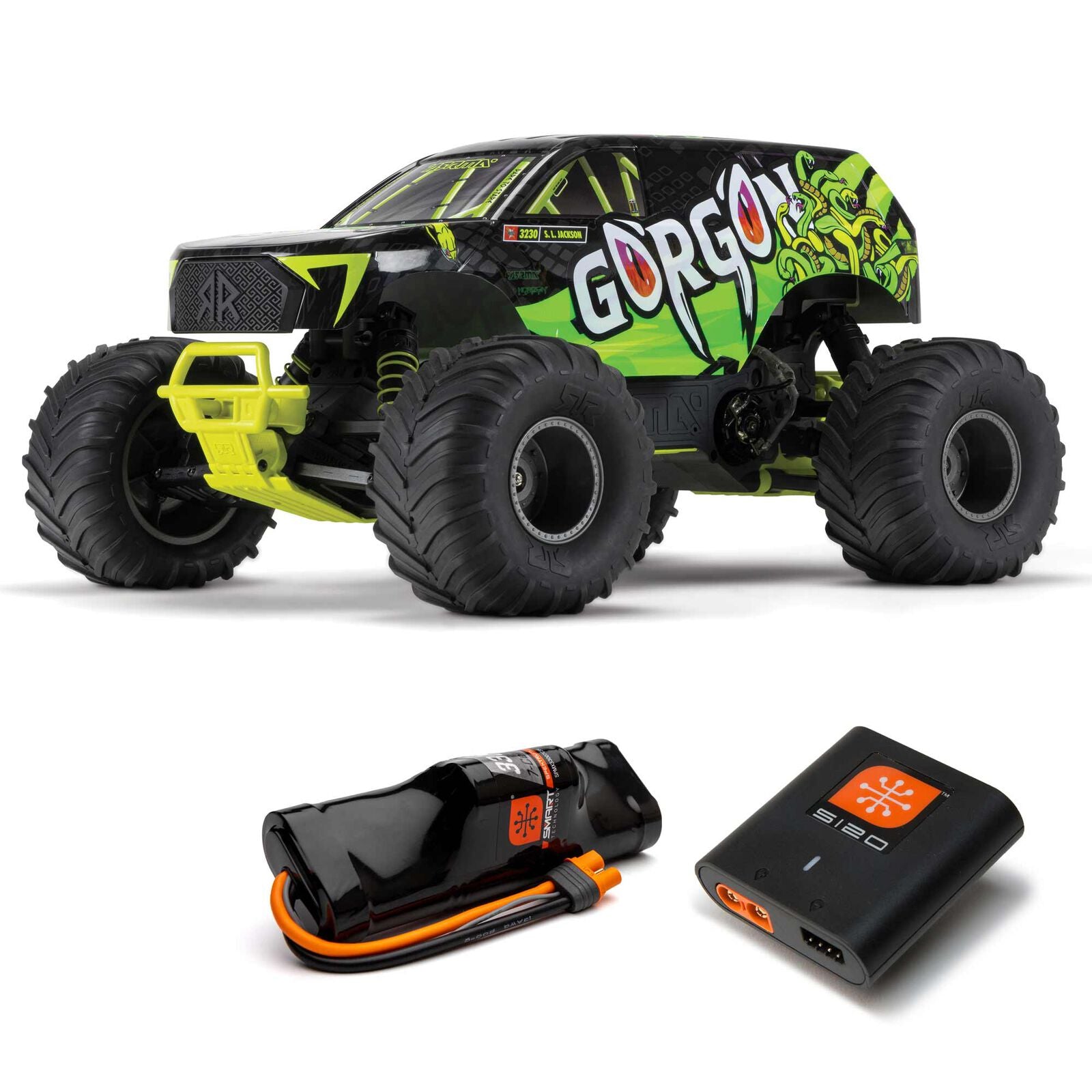 ARRMA GORGON 1/10ラジコン ブラック/ブルー RTRセット ARRMA GORGON 1