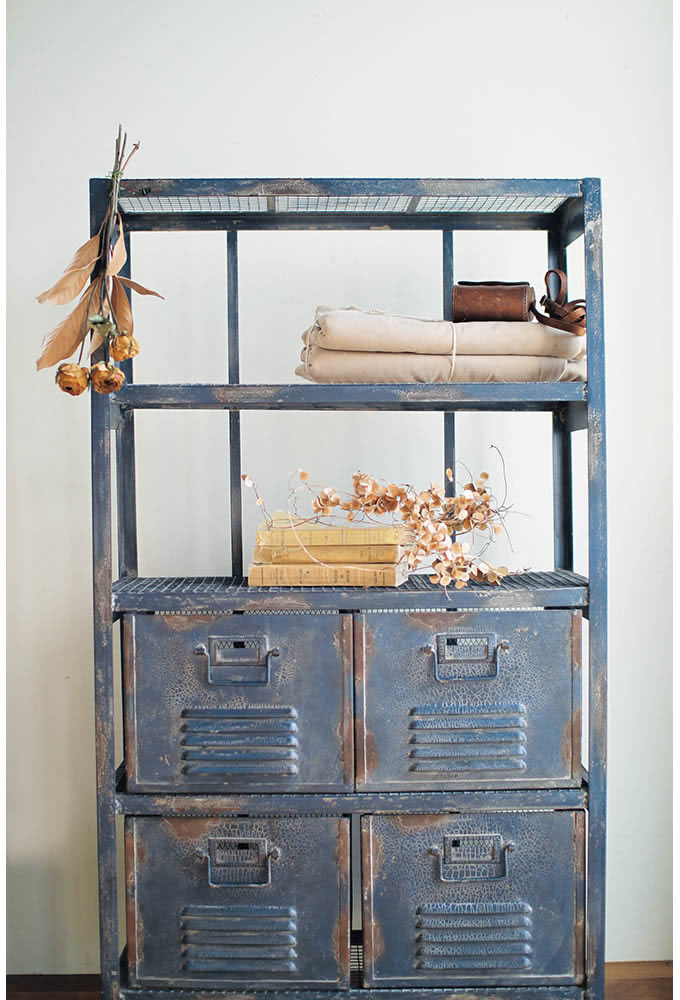 サビ錆シャビー インダストリアル アイアン T字ハンガーラック 店舗