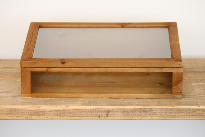 収納ケース】ラスティパイン・ガラスケース L