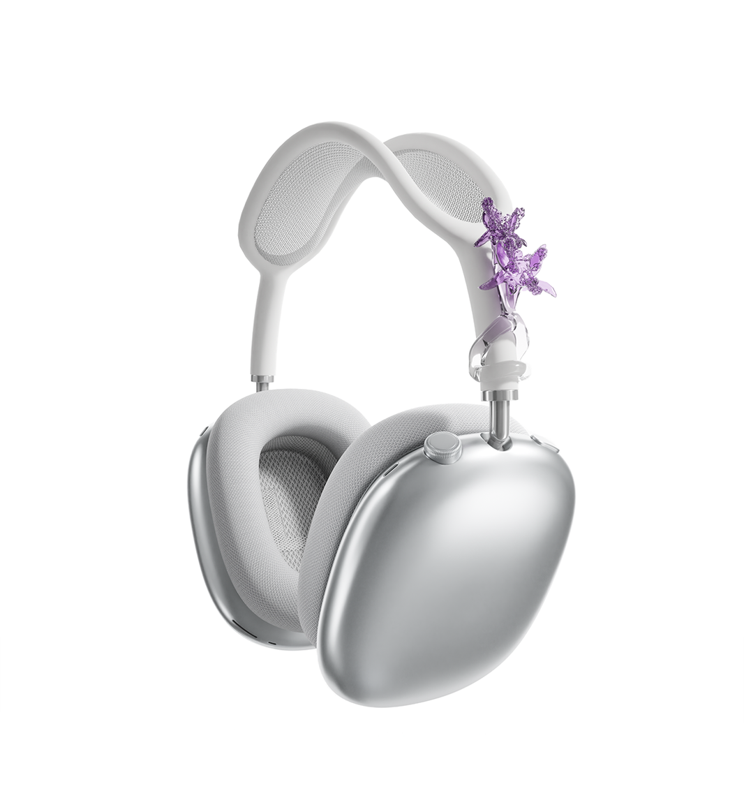 Airpods BOW 01 SILVER - ANDAASH Unique Contemporary AirPods Case Cover