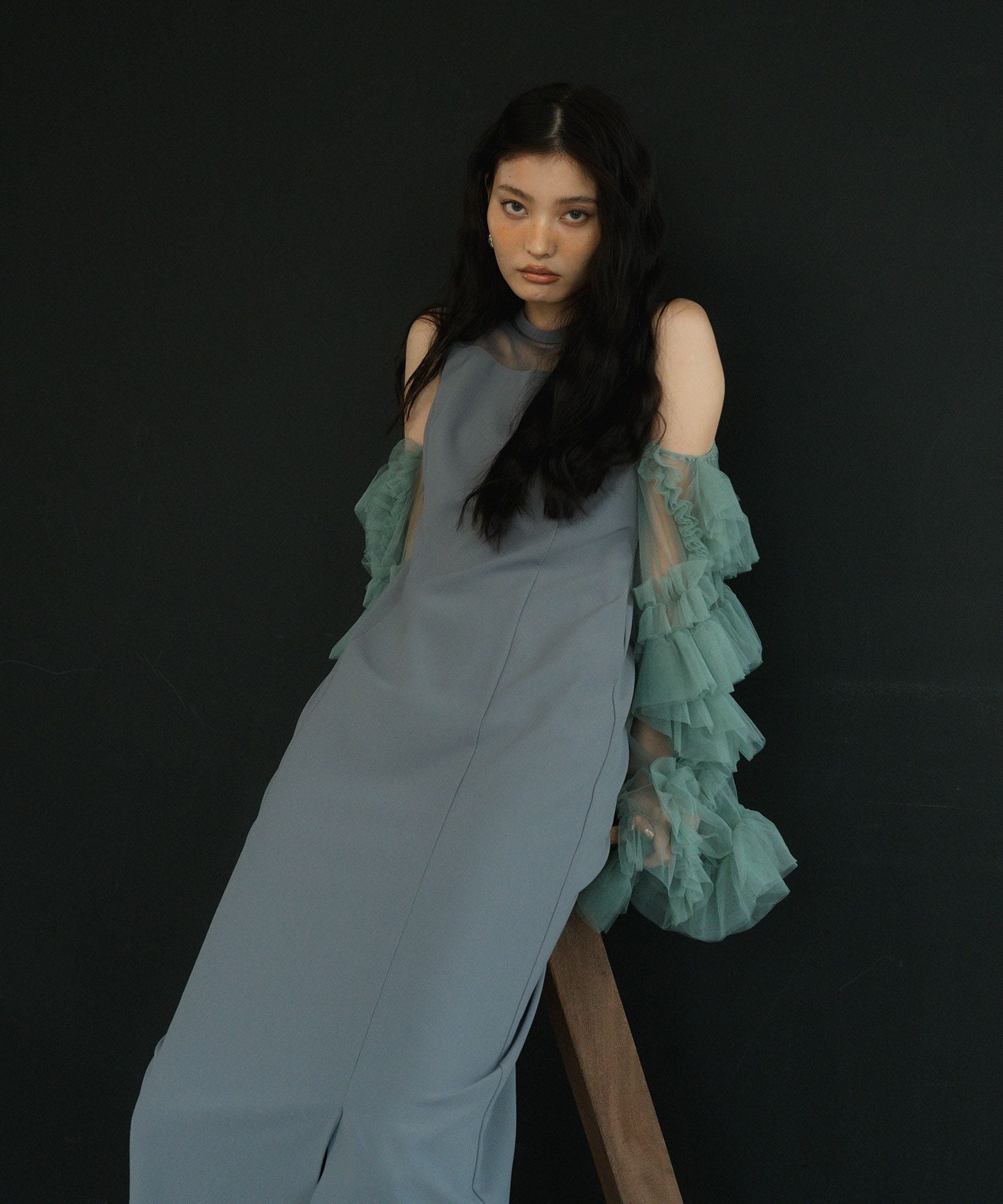 detached sleeve dress | ANDRESD