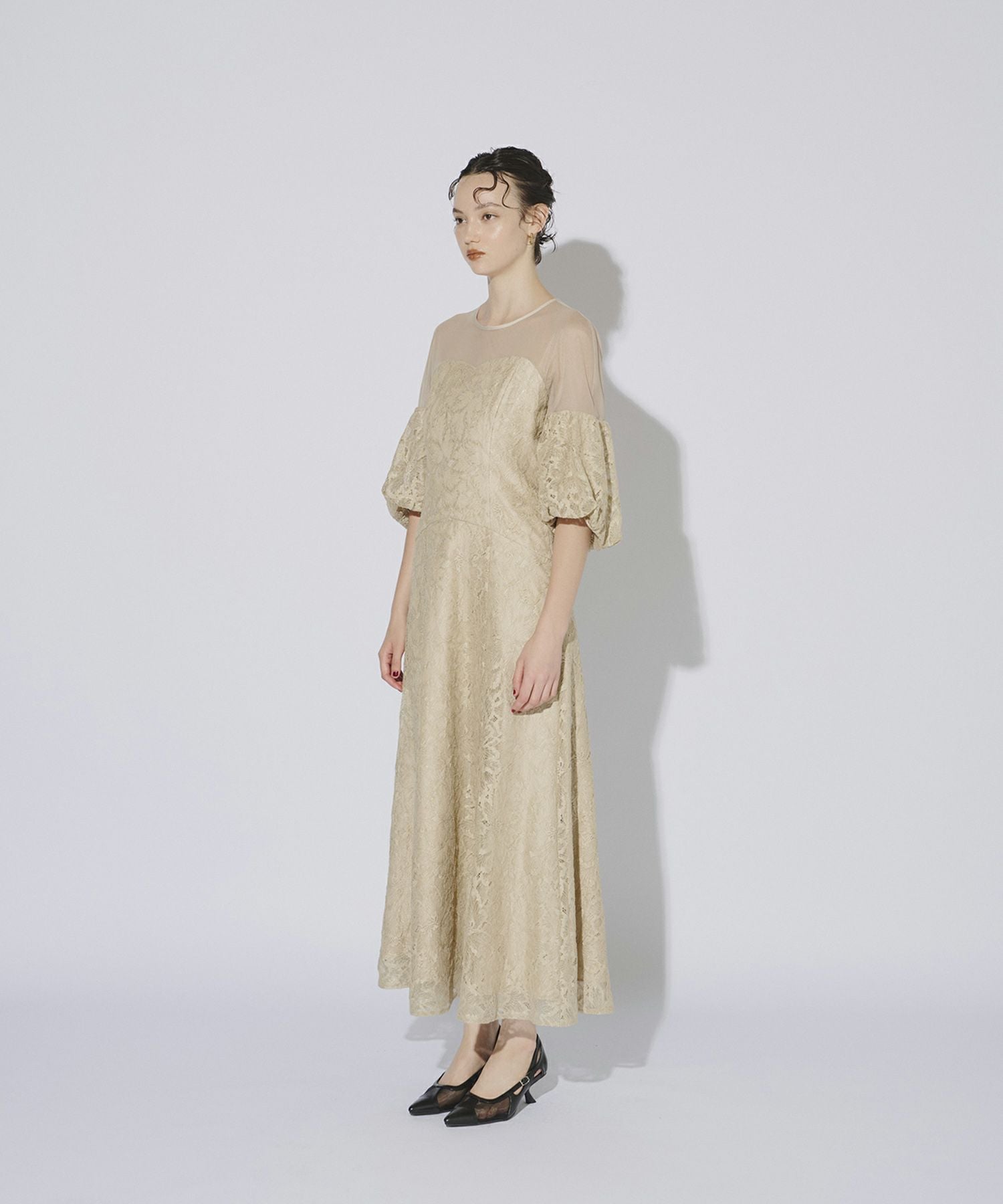 attractive lace dress | ANDRESD