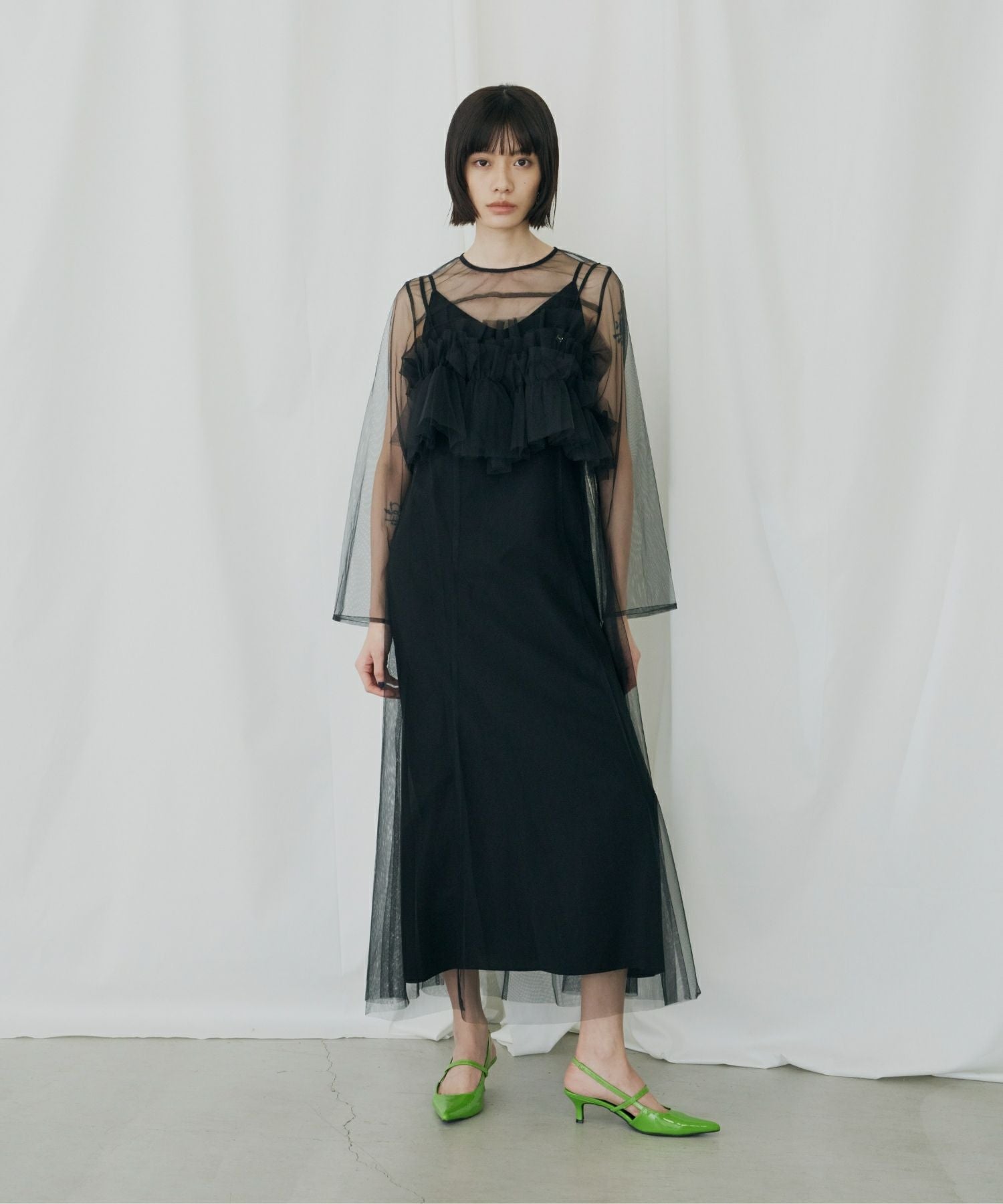 multiway volume tulle dress | ANDRESD