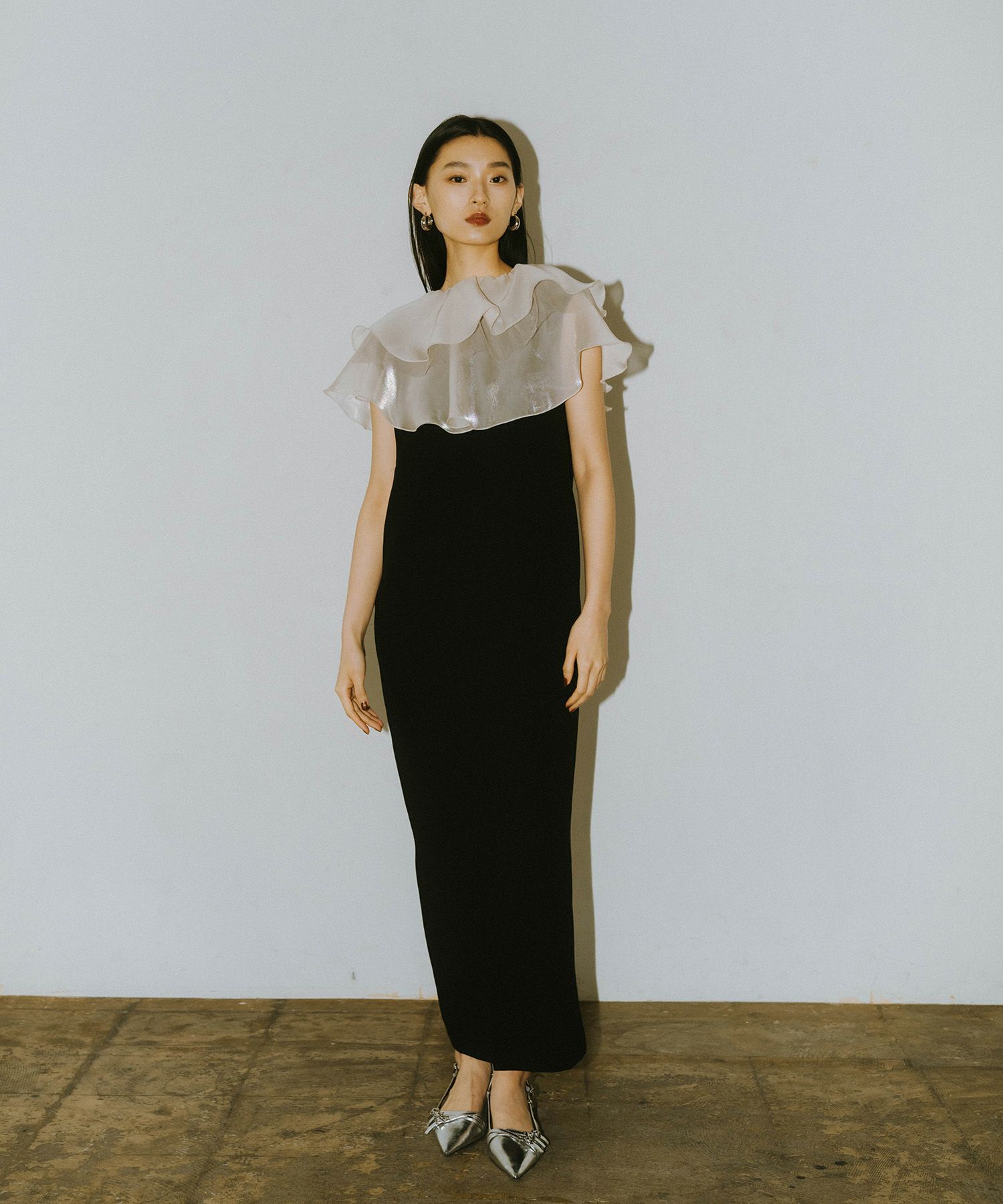 ANDRESD】オールインワン+チュールトップスセット販売