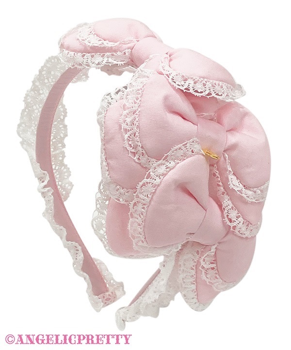 つまみ細工シングルリボン(ピンク)わんちゃん猫ちゃん用首輪 短毛