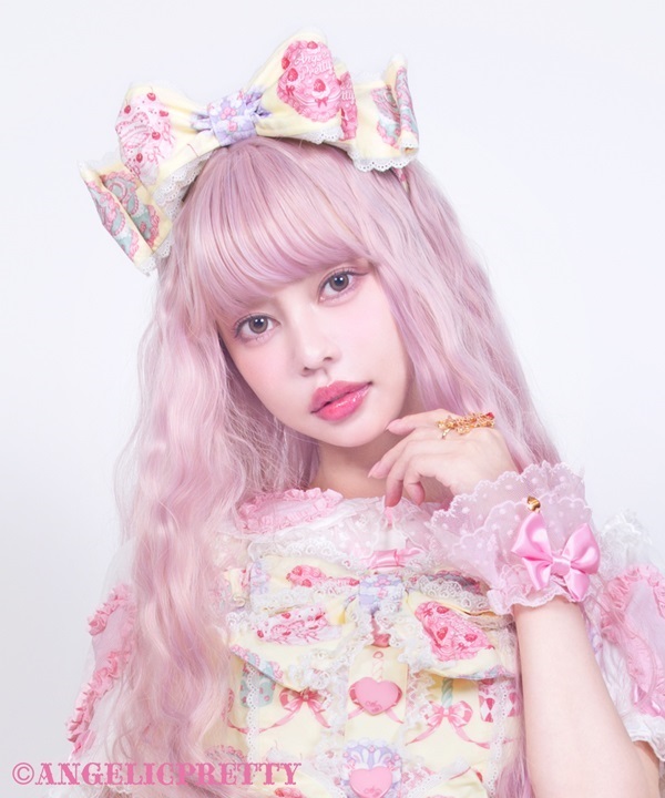 Angelic pretty Happy Cakes ロゼッタブローチ ピンク Happy Cakes