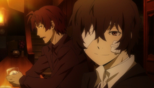 文豪ストレイドッグス F6キャンバス 太宰治/織田作之助/坂口安吾/中原