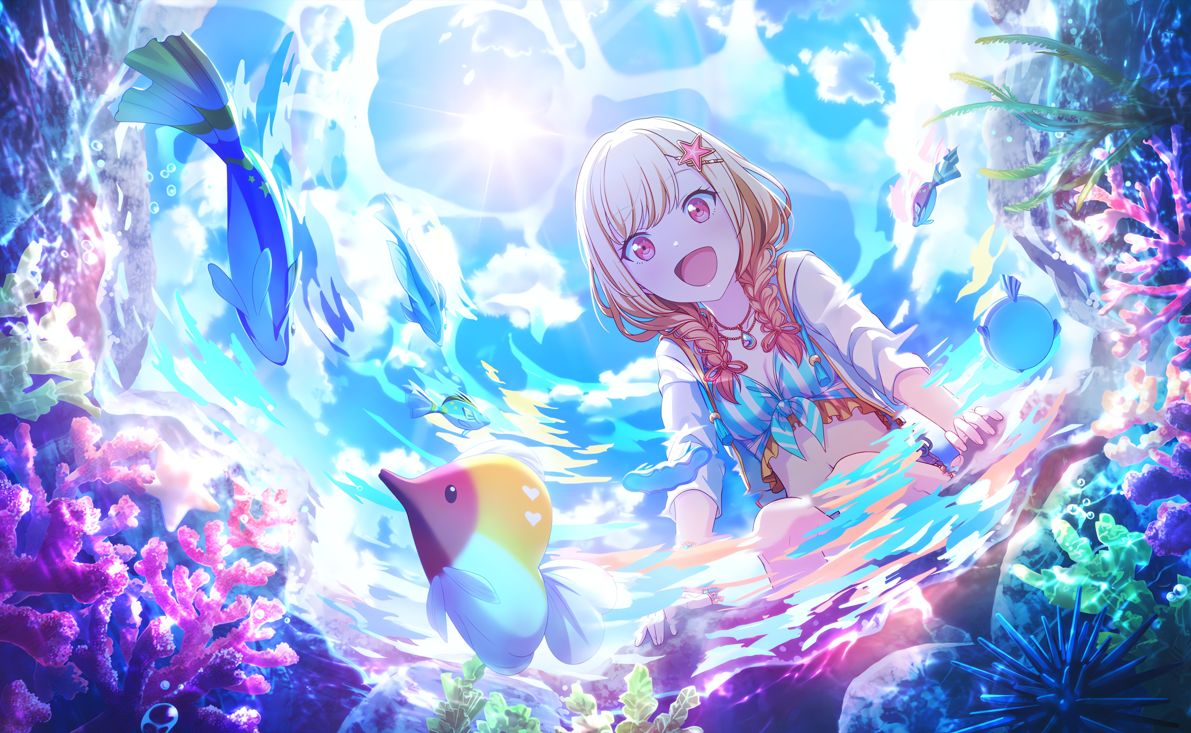 プロセカ 天馬咲希 エピカ 4B 水着 プロセカ 天馬咲希 エピカ 水着 4b