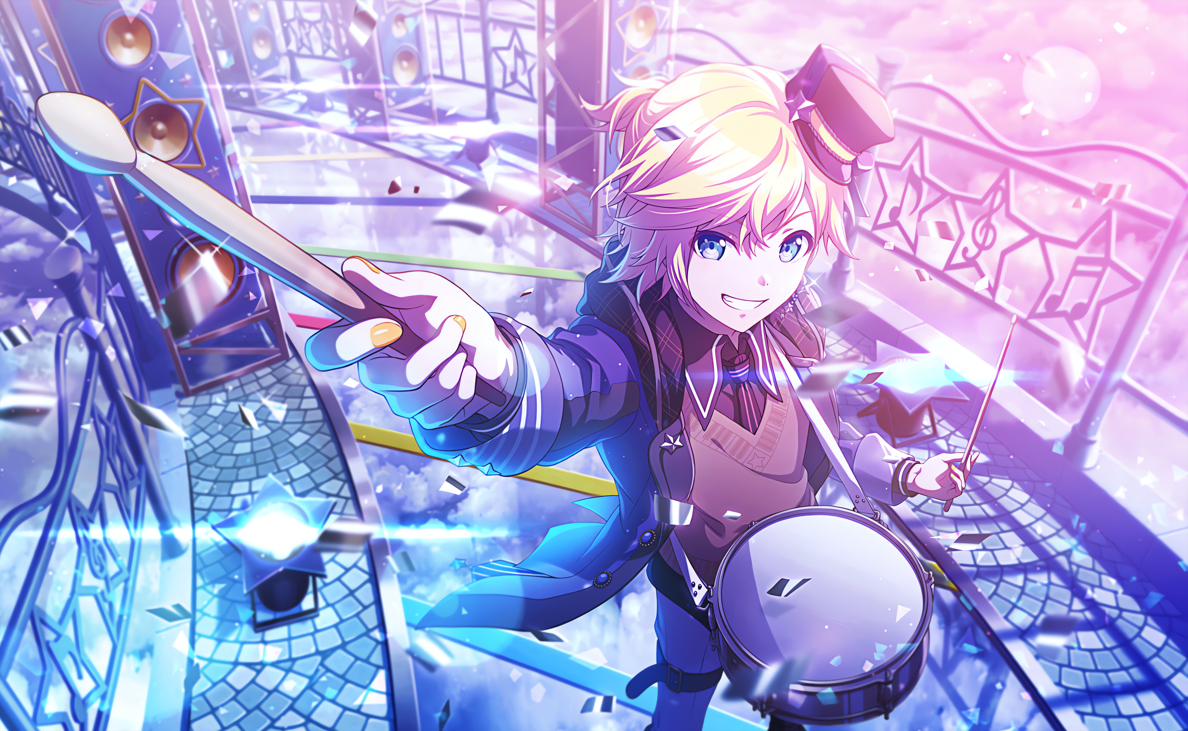 プロセカ 鏡音レン プロセカ】[サイダーに囲まれて]鏡音レンのカード