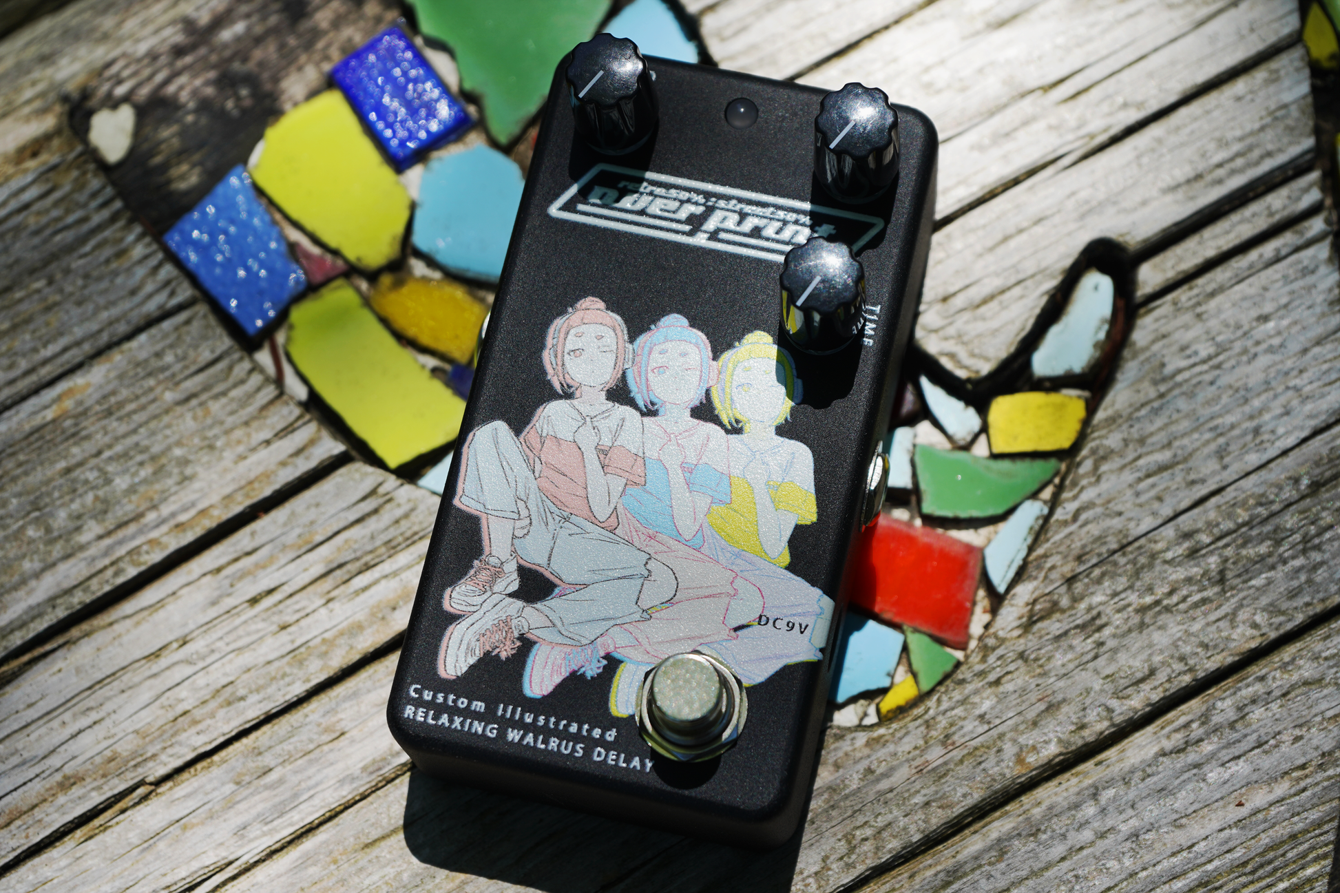 Custom Illustrated / over print / まもる / RW DELAY #01 – Animals