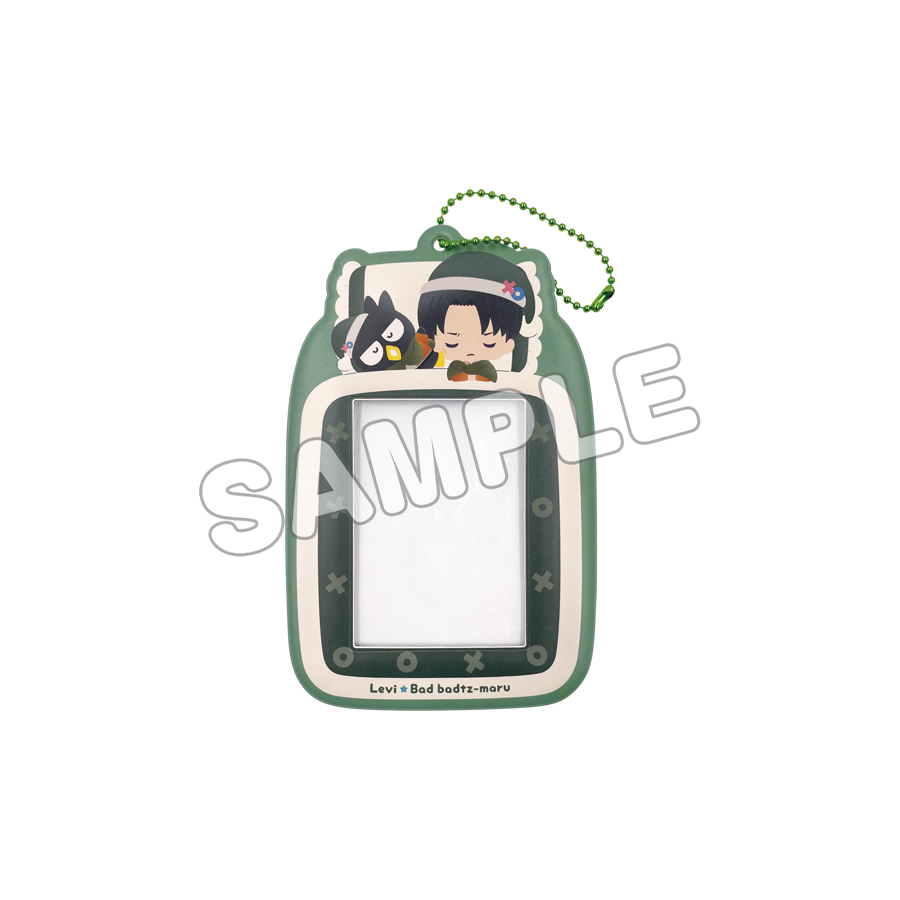 お布団カードケース／リヴァイ×バッドばつ丸／進撃の巨人×サンリオ