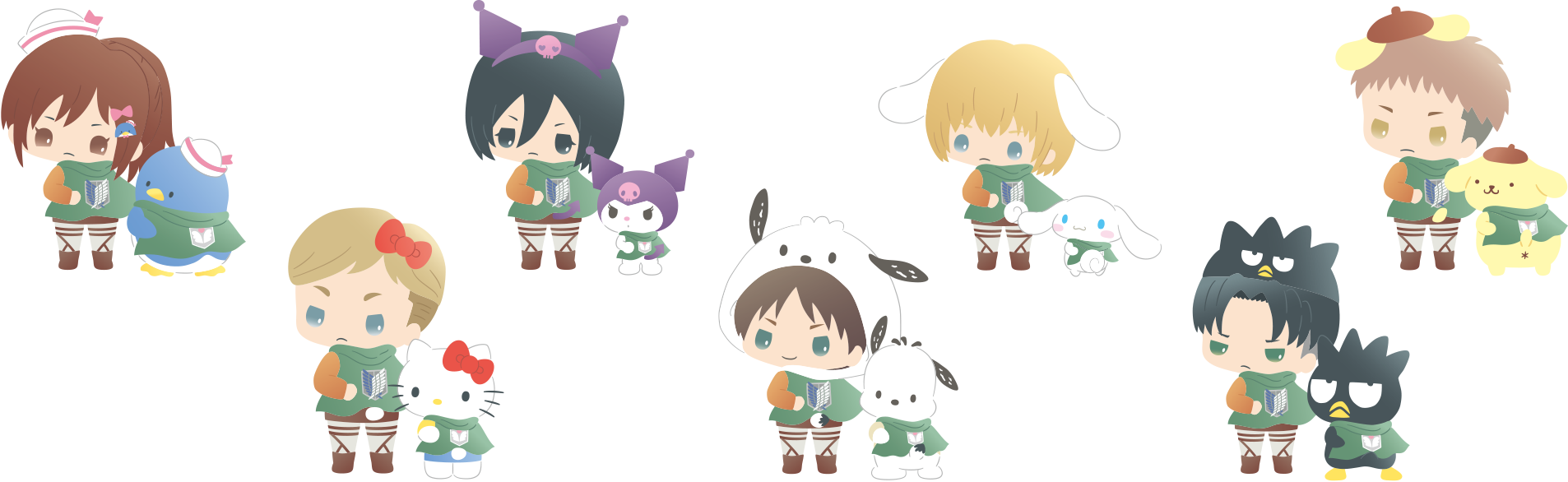 進撃の巨人×サンリオキャラクターズ｜リヴァイバースデー商品情報