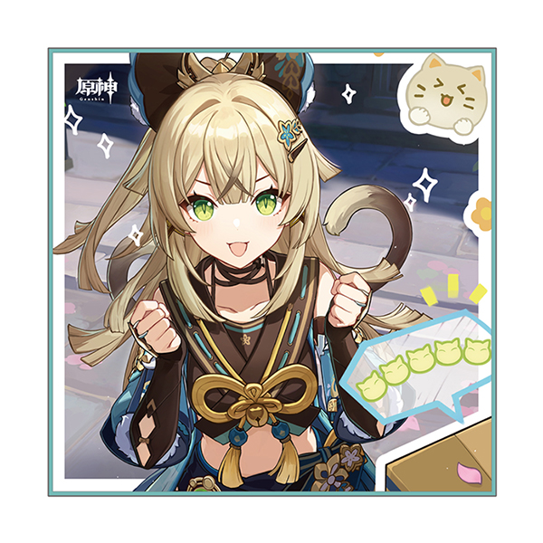 原神 旅心の赴くままに 綺良々 10点 原神 旅心