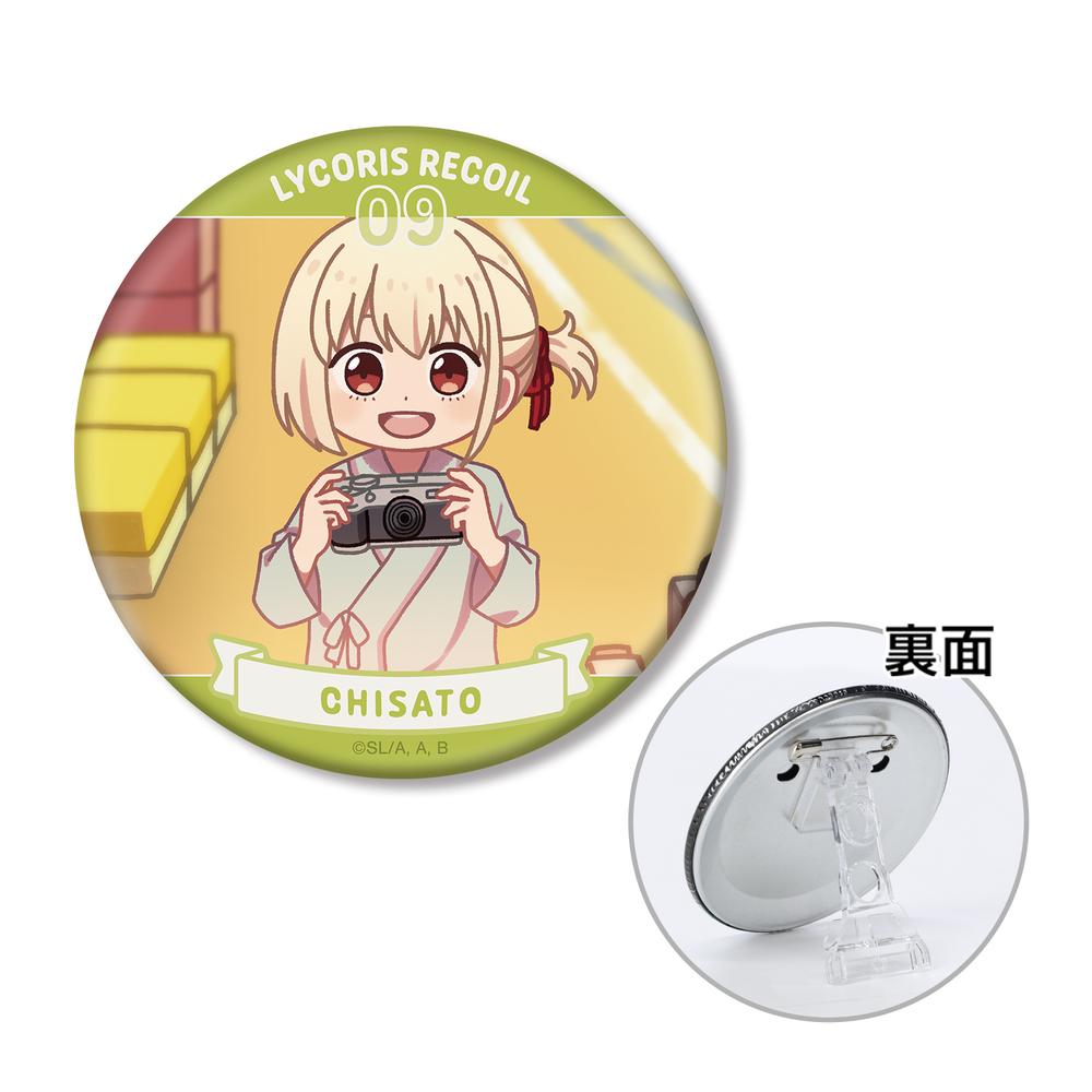 リコリス・リコイル 新宿マルイメン プリン 缶バッジ 井ノ上たきな A