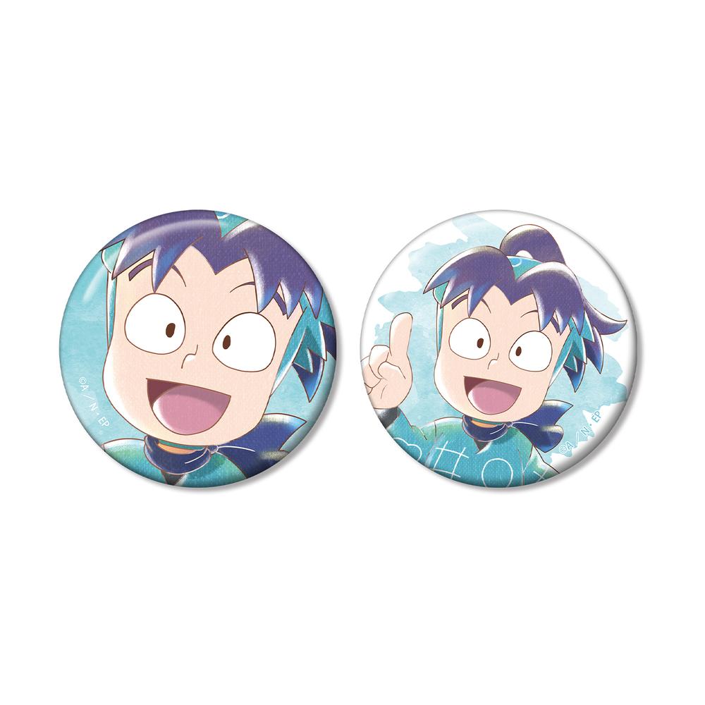 忍たま乱太郎 忍たまの朝は早い!の段 缶バッジ きり丸 忍たま乱太郎 忍