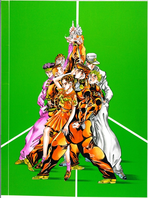 ジョジョの奇妙な冒険・高級複製原画