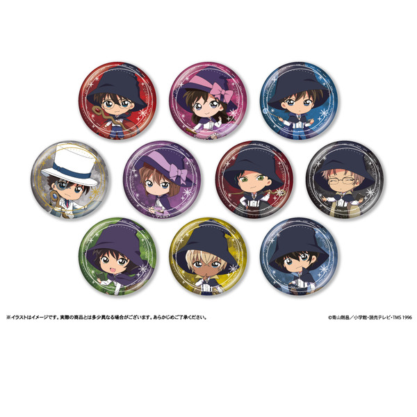 名探偵コナン 缶バッジ 安室透＆江戸川コナン 1DAY 執行人 トムス 名