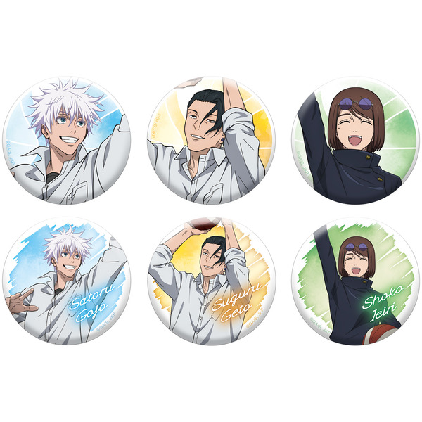 呪術廻戦 オールスター 缶バッジ 五条悟 14番 40点 呪術廻戦