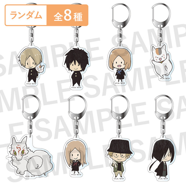 なつめゆる人帳 壁掛けアクリルクロック 夏目友人帳 時計 夏目貴志