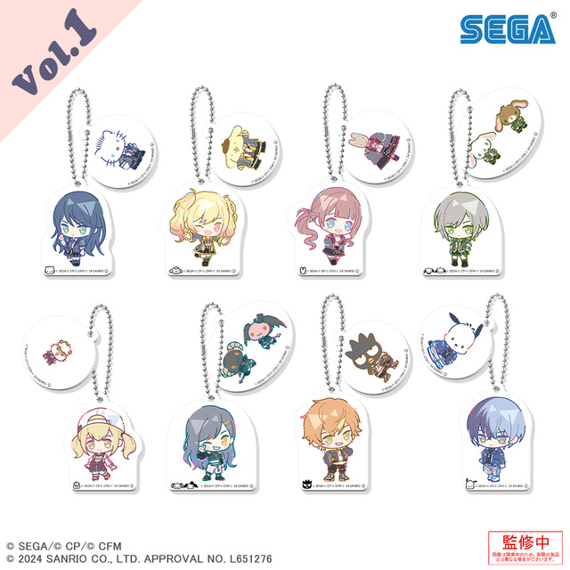 巡音ルカ プロセカサンリオコラボ 缶バッジ24個 プロセカ 鳳えむ 缶バッジ