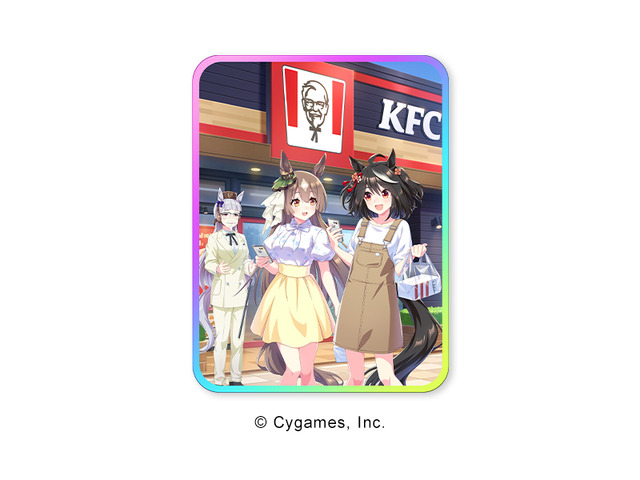 ウマ娘 KFCコラボ サインカードセット ウマ娘と今日、ケンタッキーに