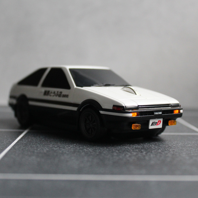 頭文字D」藤原とうふ店（自家用）仕様のAE86を再現！ 無線マウスが「A