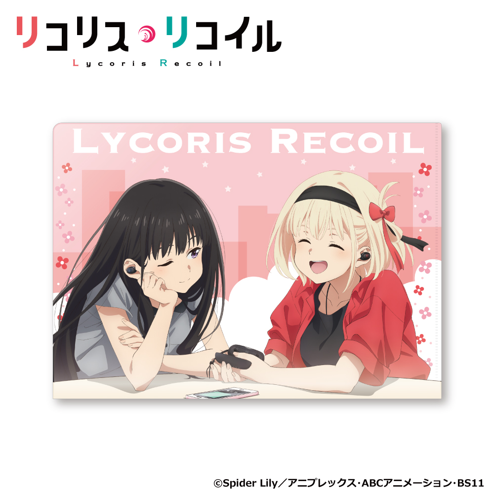 リコリスリコイル A4 クリアファイル c101 MORIBON もりもり リコリス